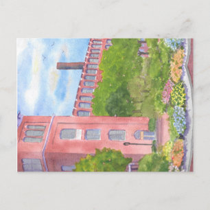 Cocheco Mills Courtyard Dover NH Briefkaart