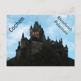 Cochem Castle in Duitsland Briefkaart