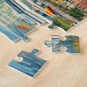 Cochem Duitsland Oude Reisprentkunst Legpuzzel (Zijkant)