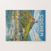 Cochem Duitsland Oude Reisprentkunst Legpuzzel (Horizontaal)