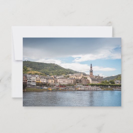 Cochem Moselle Kaart (Voorkant)