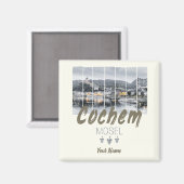 Cochem op de Moselle Germany  Souvenir Magneet (Voorkant / Achterkant)