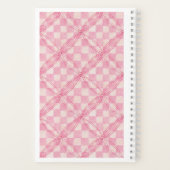 COCHETTE DE CHÈQUE ROSE 5,5x8,5 Carnet spiral / Bl (Verso)