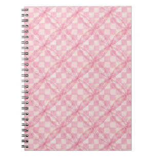COCHETTE DE CONTRÔLE ROSE 6,5x8,75 Carnet spiral