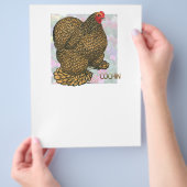 Cochin: Goudlaced Hen Flyer (Hand)