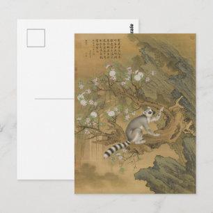 Cochin Lemur Fine Art Briefkaart