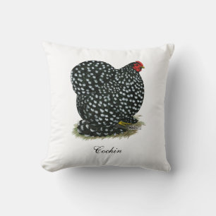 Cochin Mottled Hen Kussen