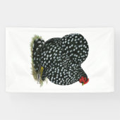 Cochin Mottled Hen Spandoek (Horizontaal)