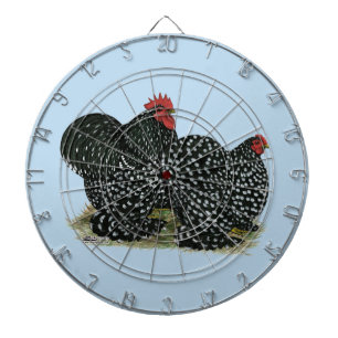 Cochin Mottled kippen Dartbord