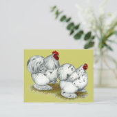 Cochin:  Splash Bantams Briefkaart (Staand voorkant)