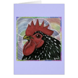 Cochin : Tête de coq décorative