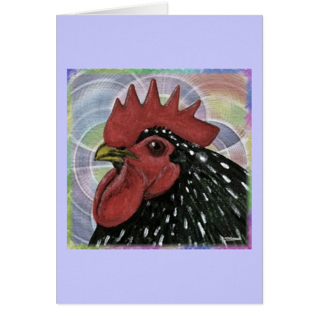 Cochin : Tête de coq décorative (Devant)