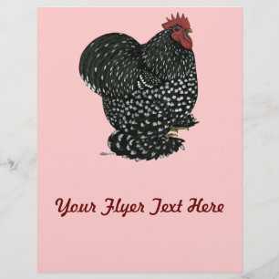 Cochin: Zwarte Mottle Flyer