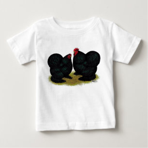 Cochins Black Bantam Pair