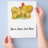 Cochins Buff Pair Flyer (Hand)