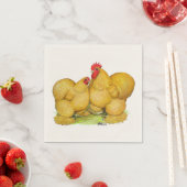 Cochins Buff Pair Servetten (Insitu)
