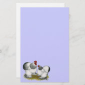 Cochins: Columbiaanse balken Briefpapier (Voorkant / Achterkant)