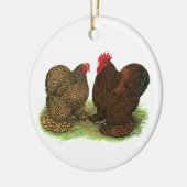 Cochins_Gold_Lace_2 Keramisch Ornament (Links)