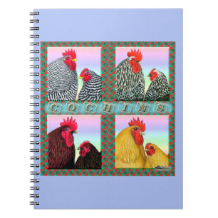 Cochins Vier kleuren Notitieboek