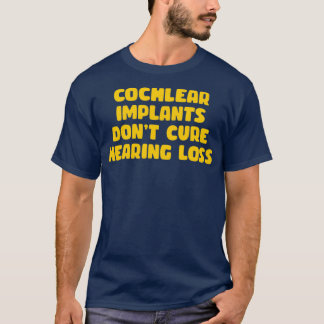 cochleaire implantaten genezen gehoorverlies geel t-shirt