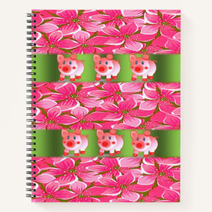 Cochon de Carnet spirale