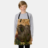 Cochon de Guinée Brown, tablier complet pour enfan (Porté)