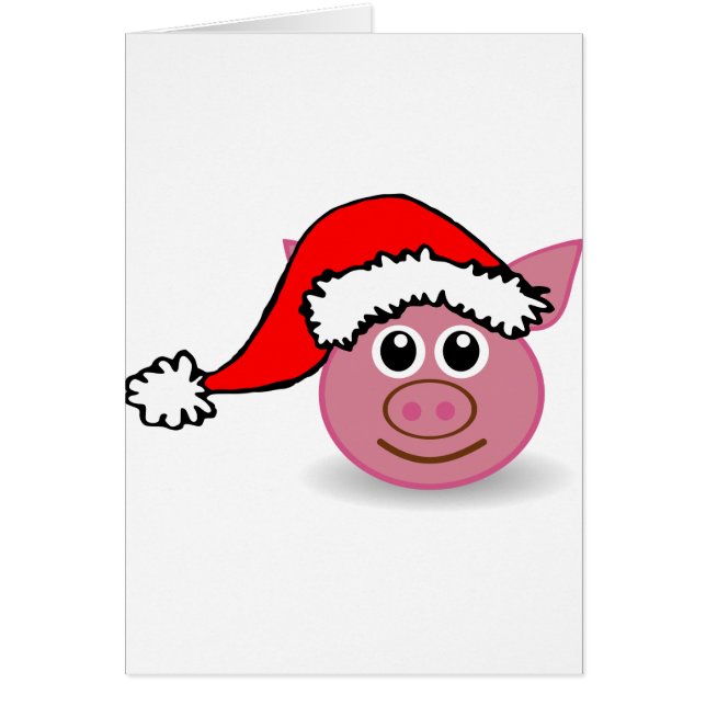 cochon de noël (Devant)