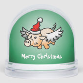 Cochon de Noël ailé (Avant)