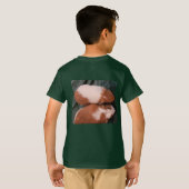 Cochon d'Inde Sois Heureux T-shirt (Dos entier)