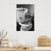 Cochon Drôle Impression Salle de Bain, Journal de  (Cuisine)