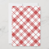 Cochon rouge I DO BBQ Bridal Shower Invitation (Dos)