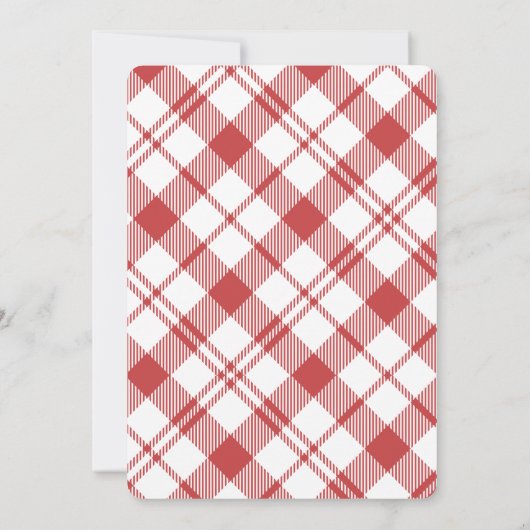 Cochon rouge I DO BBQ Bridal Shower Invitation (Dos)