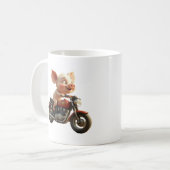 cochon sur une tasse à porc (Devant gauche)