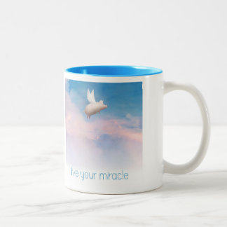 cochon volant vivez votre mug miracle