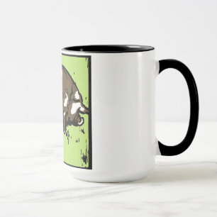 Cochons De Bois Victoriens Sur La Mug