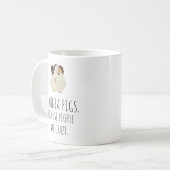 Cochons d'Inde Parce que les Gens sont Fous Mug (Devant gauche)