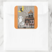 Cochons fantômes Stickers Halloween ou Traitements (Sac)