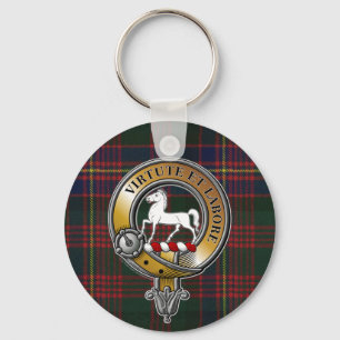 Cochrane Tartan & Badge Sleutelhanger