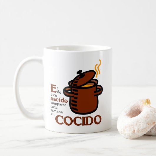 Cocido Koffiemok (Met donut)