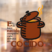 Cocido Raamsticker (Vel 2)