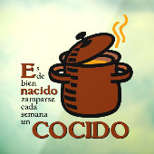 Cocido Raamsticker (Vel 3)