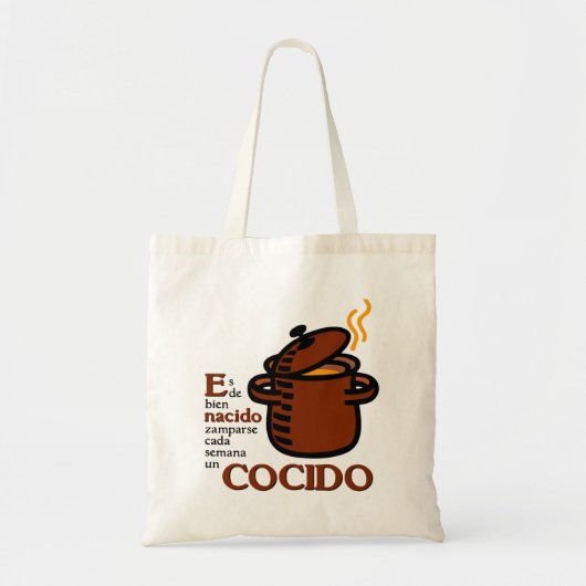 Cocido Tote Bag (Voorkant)