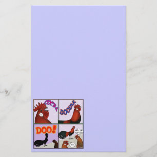 Cock-A-Doodle-Doo! Briefpapier