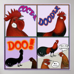 Cock-A-Doodle-Doo! Poster