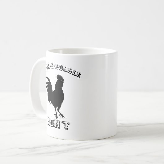 Cock-A-Doodle NE Coffee Mug (Devant gauche)