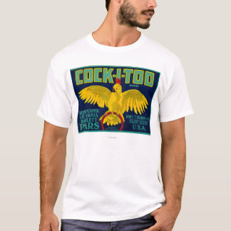 Cock-I-to-pear Crate Label T-shirt
