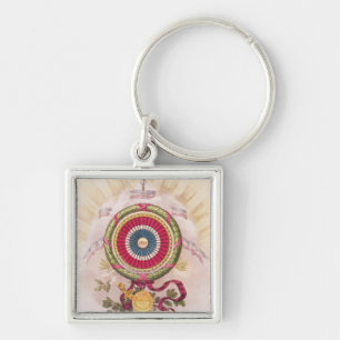 Cockade, embleem van 1848 sleutelhanger
