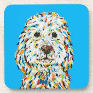 COCKADOODLE CHIEN DESSOUS DE VERRE