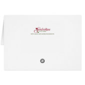 Cockapo Brown Funny Chien de Noël et Arbre (Dos Horizontal)