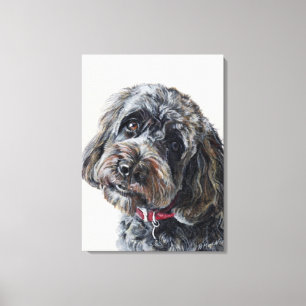 cockapoen canvas afdruk